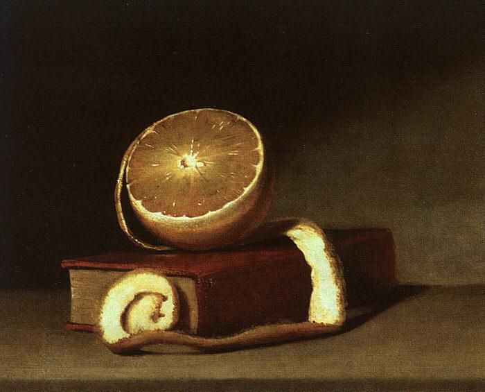 Raphaelle Peale Still Life with Orange and Book China oil painting art